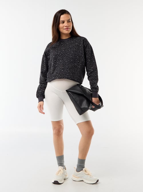 Sweatshirt de amamentação estampado - Kiabi
