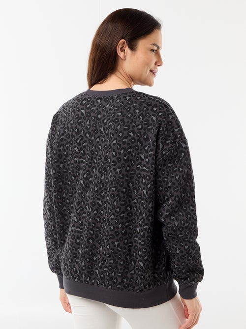 Sweatshirt de amamentação estampado - Kiabi