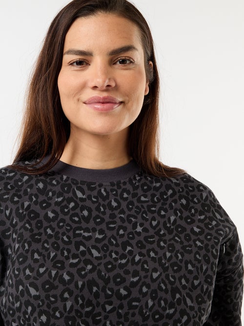 Sweatshirt de amamentação estampado - Kiabi