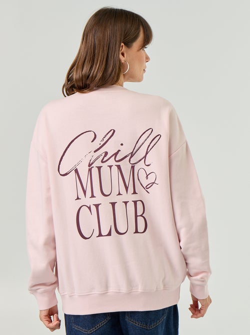 Sweatshirt de amamentação estampado - Kiabi Sweatshirt de amamentação estampado - Kiabi