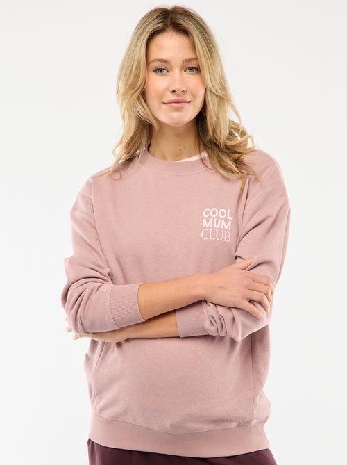 Sweatshirt de amamentação - Kiabi