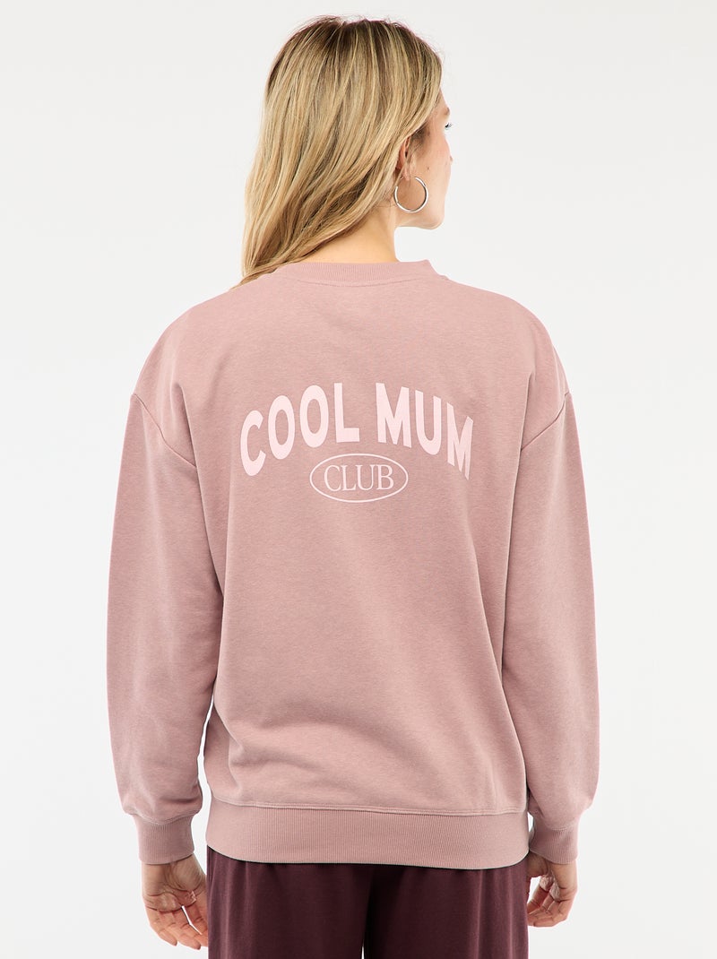 Sweatshirt de amamentação Rosa - Kiabi