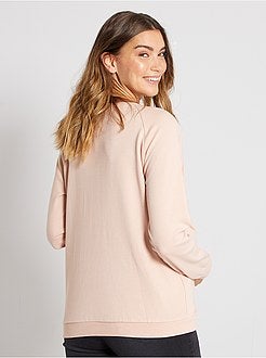 Futura mamã - Sweatshirt de amamentação - Kiabi