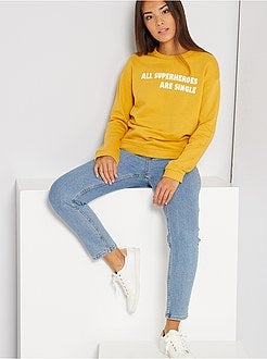 Sweatshirt de conceção ecológica - Kiabi