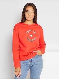 Sweatshirt de conceção ecológica - Kiabi