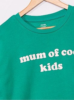 Sweatshirt de conceção ecológica - Kiabi