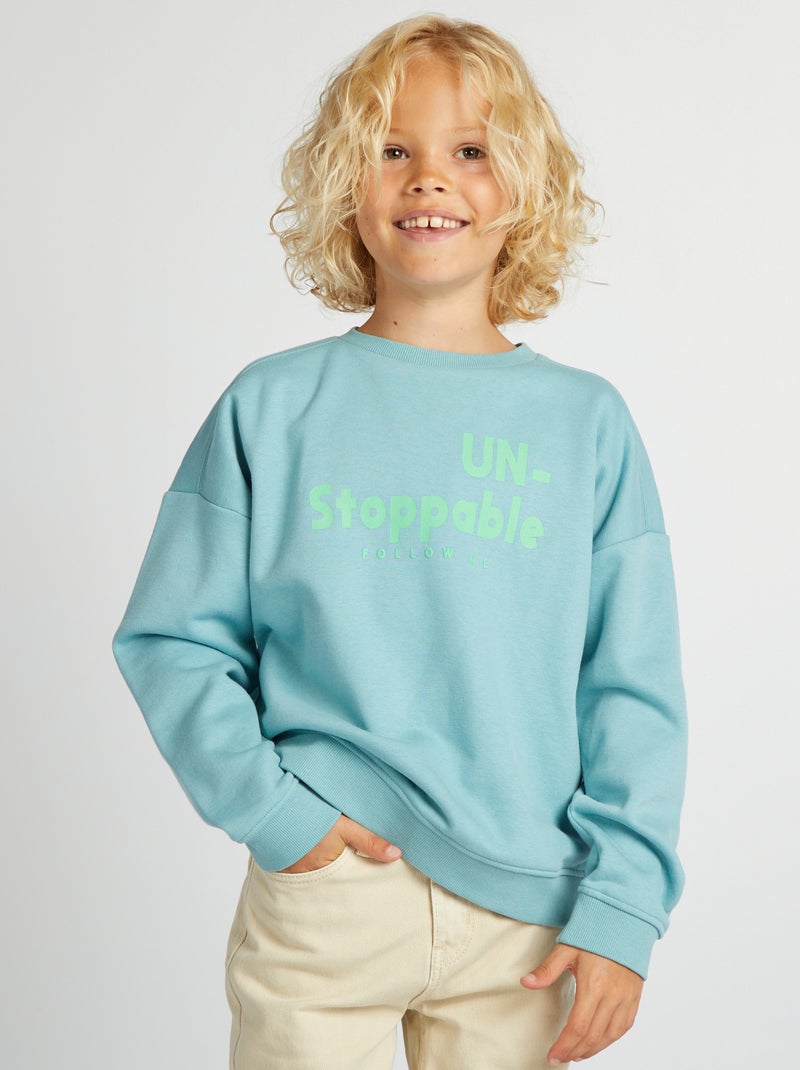 Sweatshirt de fantasia AZUL - Kiabi