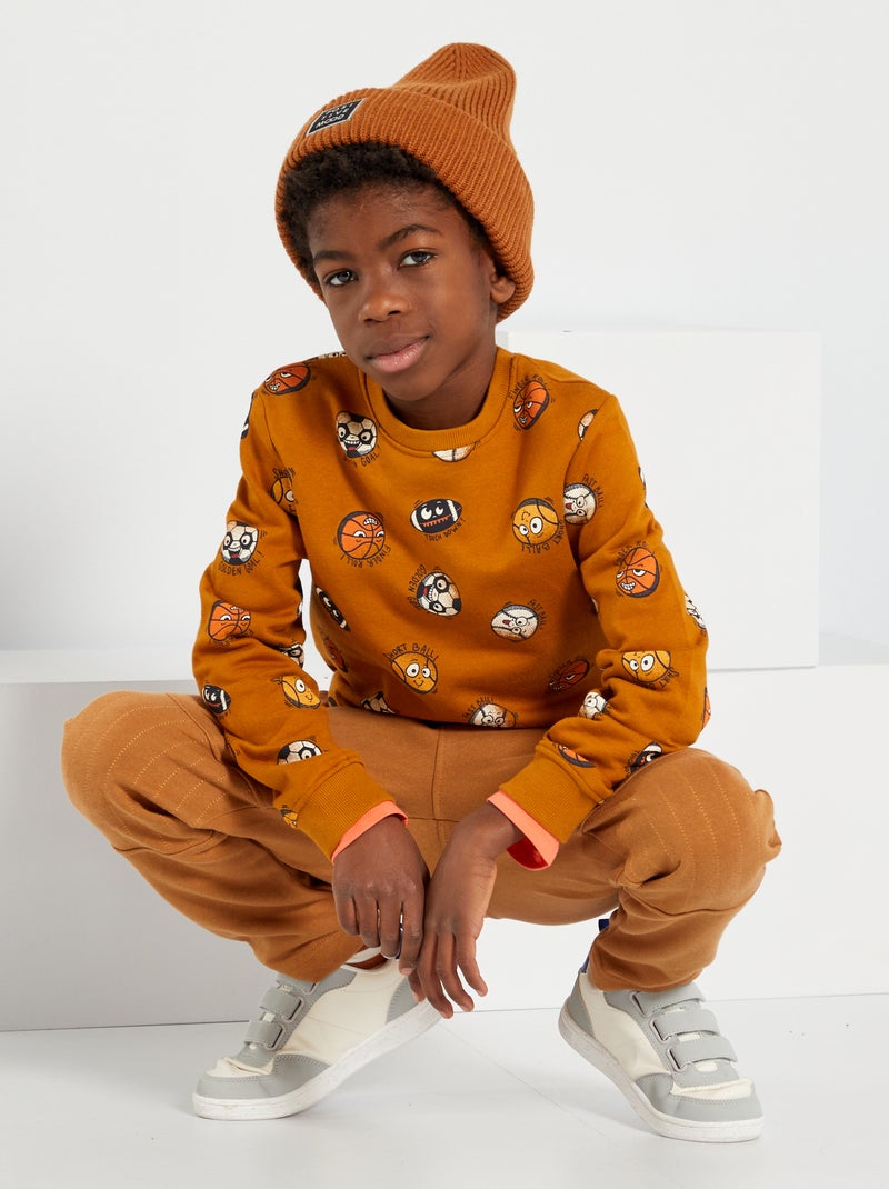 Sweatshirt de fantasia MARROM - Kiabi