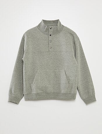 Sweatshirt de gola alta