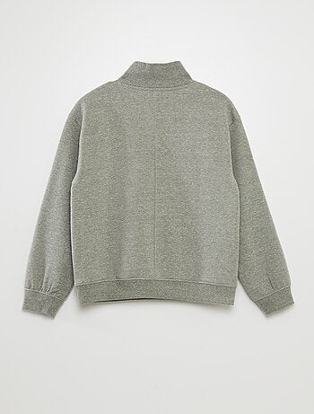 Sweatshirt de gola alta