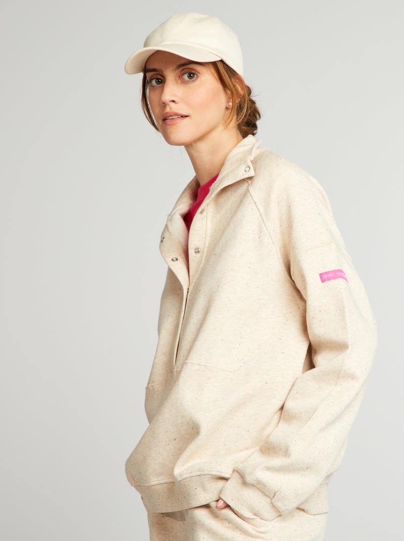 Sweatshirt de gola alta ROSA - Kiabi