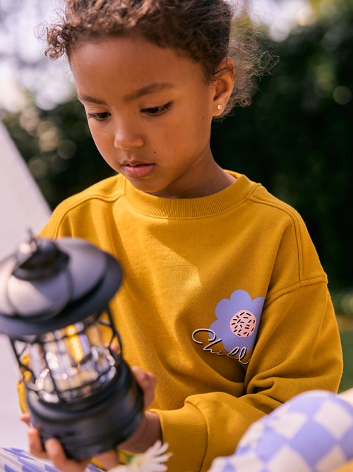 Sweatshirt de gola redonda  - Grafik Edition - Kiabi