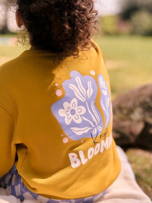 Sweatshirt de gola redonda  - Grafik Edition - Kiabi