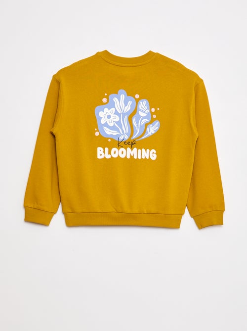 Sweatshirt de gola redonda  - Grafik Edition - Kiabi