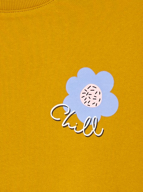 Sweatshirt de gola redonda  - Grafik Edition - Kiabi