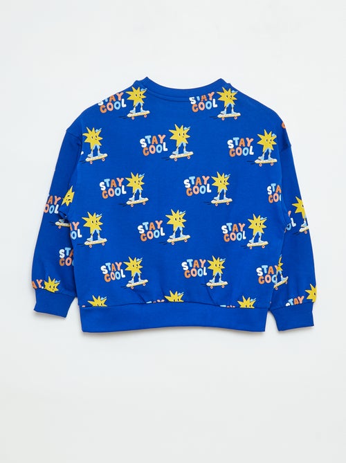 Sweatshirt de gola redonda  - Grafik Edition - Kiabi
