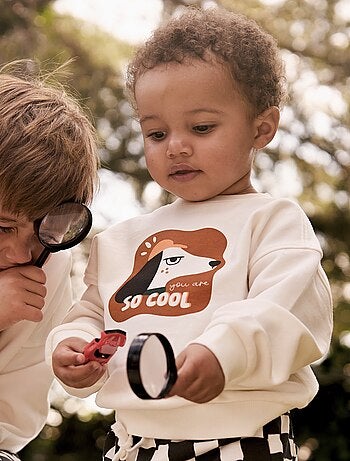 Sweatshirt de gola redonda - Grafik Edition