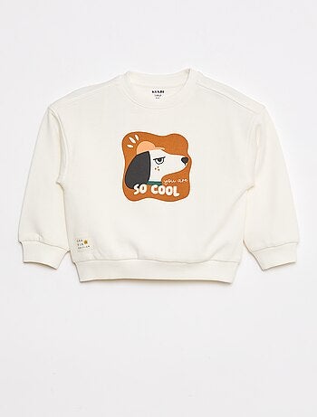 Sweatshirt de gola redonda - Grafik Edition