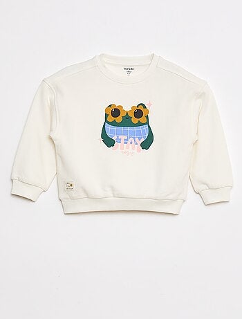 Sweatshirt de gola redonda - Grafik Edition
