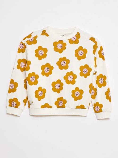 Sweatshirt de gola redonda  - Grafik Edition - Kiabi