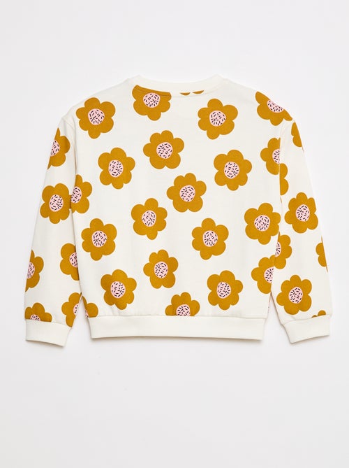 Sweatshirt de gola redonda  - Grafik Edition - Kiabi