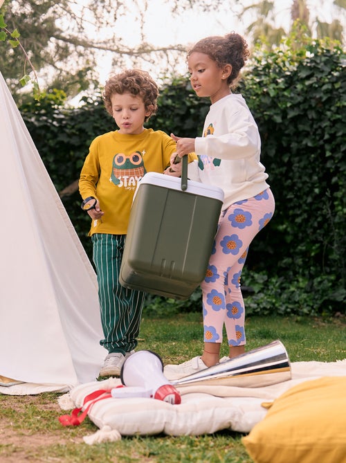 Sweatshirt de gola redonda  - Grafik Edition - Kiabi