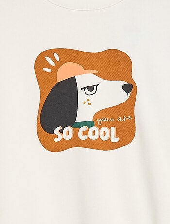 Sweatshirt de gola redonda - Grafik Edition