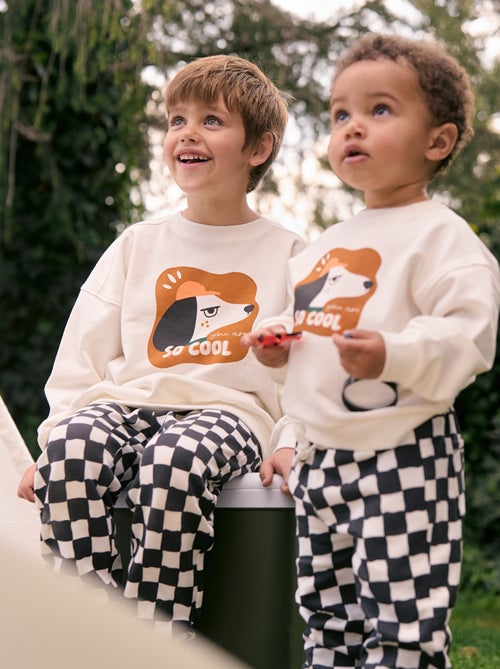 Sweatshirt de gola redonda  - Grafik Edition - Kiabi