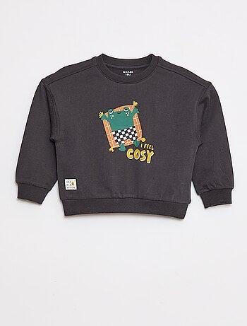 Sweatshirt de gola redonda - Grafik Edition