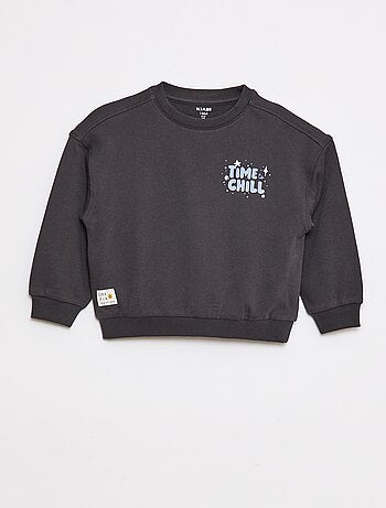 Sweatshirt de gola redonda - Grafik Edition