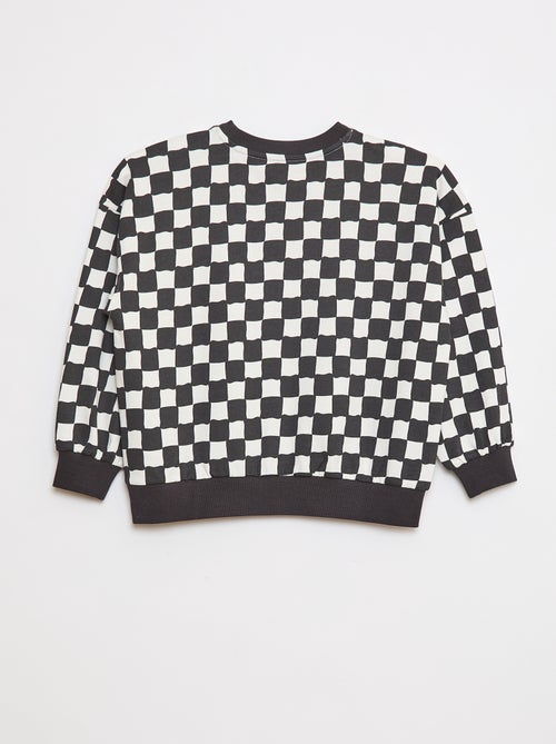 Sweatshirt de gola redonda  - Grafik Edition - Kiabi