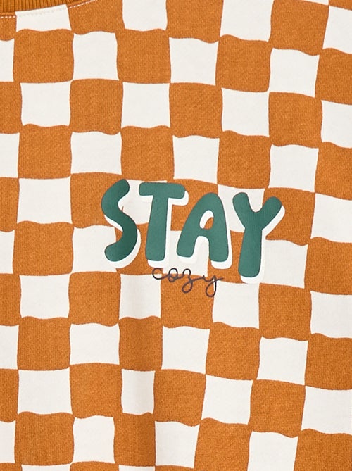 Sweatshirt de gola redonda  - Grafik Edition - Kiabi