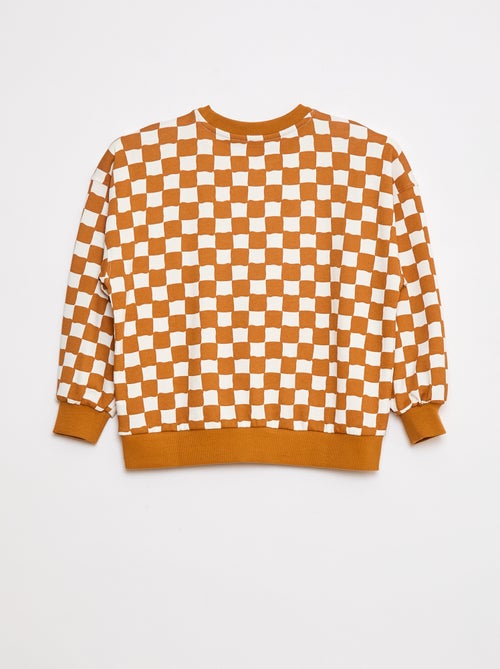 Sweatshirt de gola redonda  - Grafik Edition - Kiabi