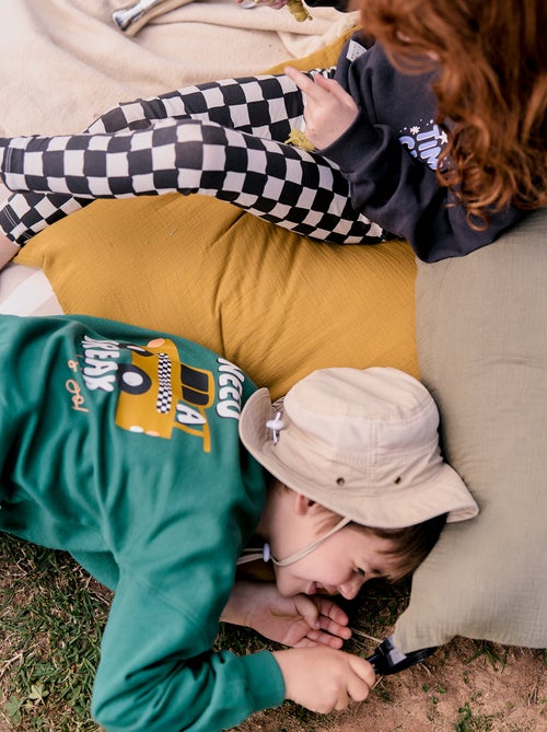 Sweatshirt de gola redonda  - Grafik Edition - Kiabi