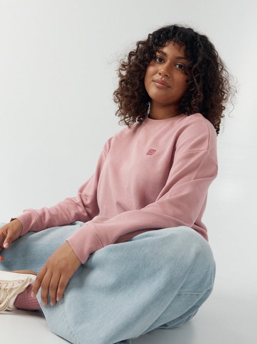 Sweatshirt de gola redonda - Kiabi - Kiabi
