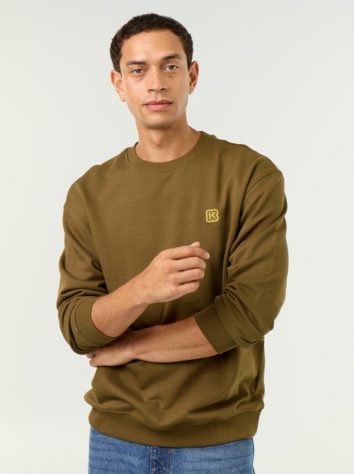 Sweatshirt de gola redonda - Kiabi - Kiabi Sweatshirt de gola redonda - Kiabi - Kiabi