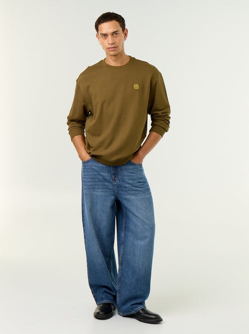 Sweatshirt de gola redonda - Kiabi - Kiabi Sweatshirt de gola redonda - Kiabi - Kiabi