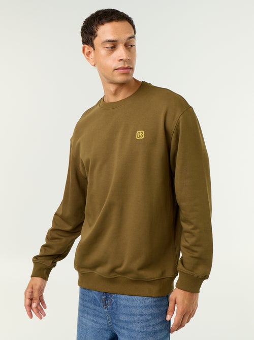 Sweatshirt de gola redonda - Kiabi - Kiabi Sweatshirt de gola redonda - Kiabi - Kiabi