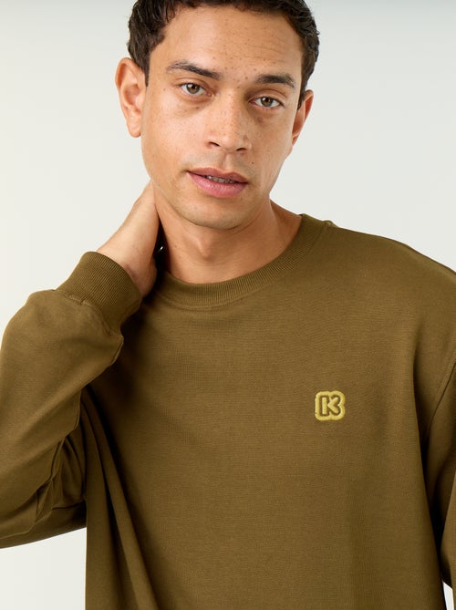 Sweatshirt de gola redonda - Kiabi - Kiabi Sweatshirt de gola redonda - Kiabi - Kiabi