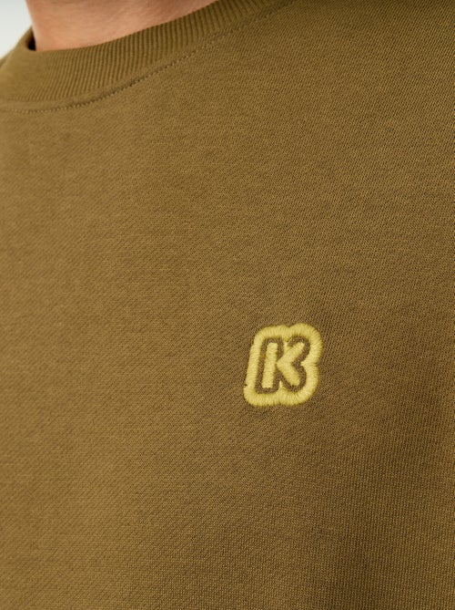 Sweatshirt de gola redonda - Kiabi - Kiabi Sweatshirt de gola redonda - Kiabi - Kiabi