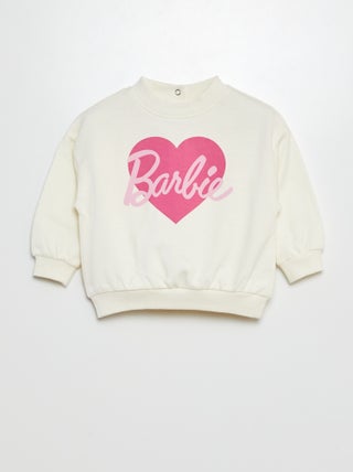 Sweatshirt de gola redonda 'Barbie'