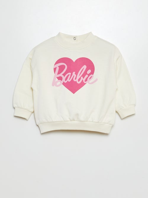 Sweatshirt de gola redonda 'Barbie' - Kiabi