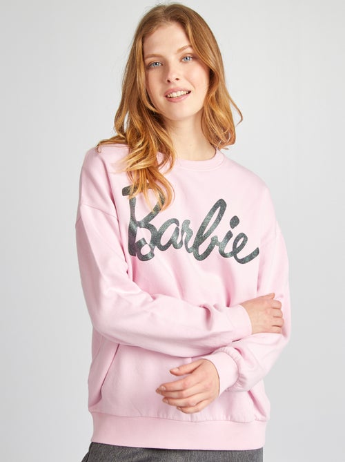 Sweatshirt de gola redonda 'Barbie' - Kiabi