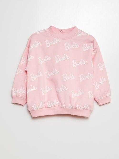 Sweatshirt de gola redonda 'Barbie' - Kiabi