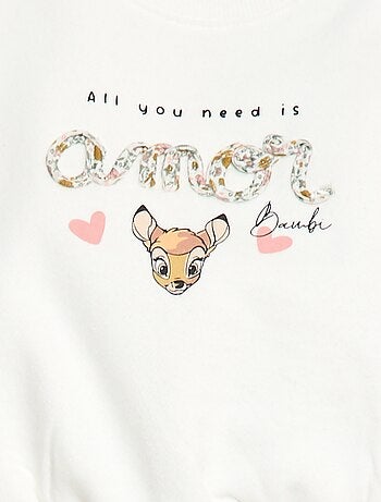 Sweatshirt de gola redonda com estampado 'Marie' 'Disney'