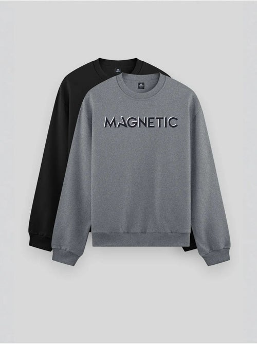 Sweatshirt de gola redonda com estampado tommy - Kiabi