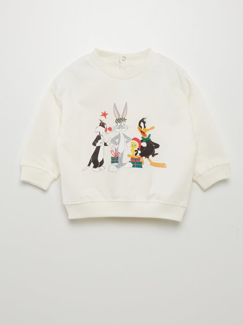 Sweatshirt de gola redonda 'Looney Tunes' - Kiabi