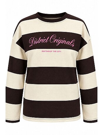 Sweatshirt de gola redonda mixray