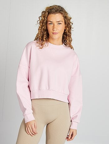 Sweatshirt de gola redonda oversize