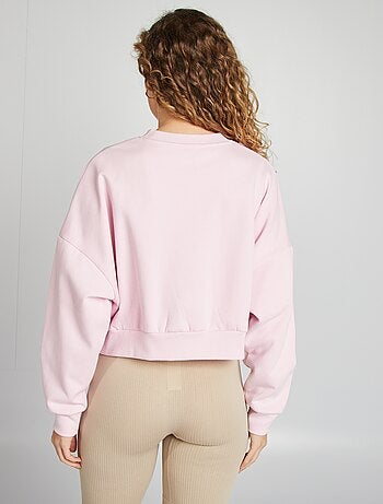 Sweatshirt de gola redonda oversize